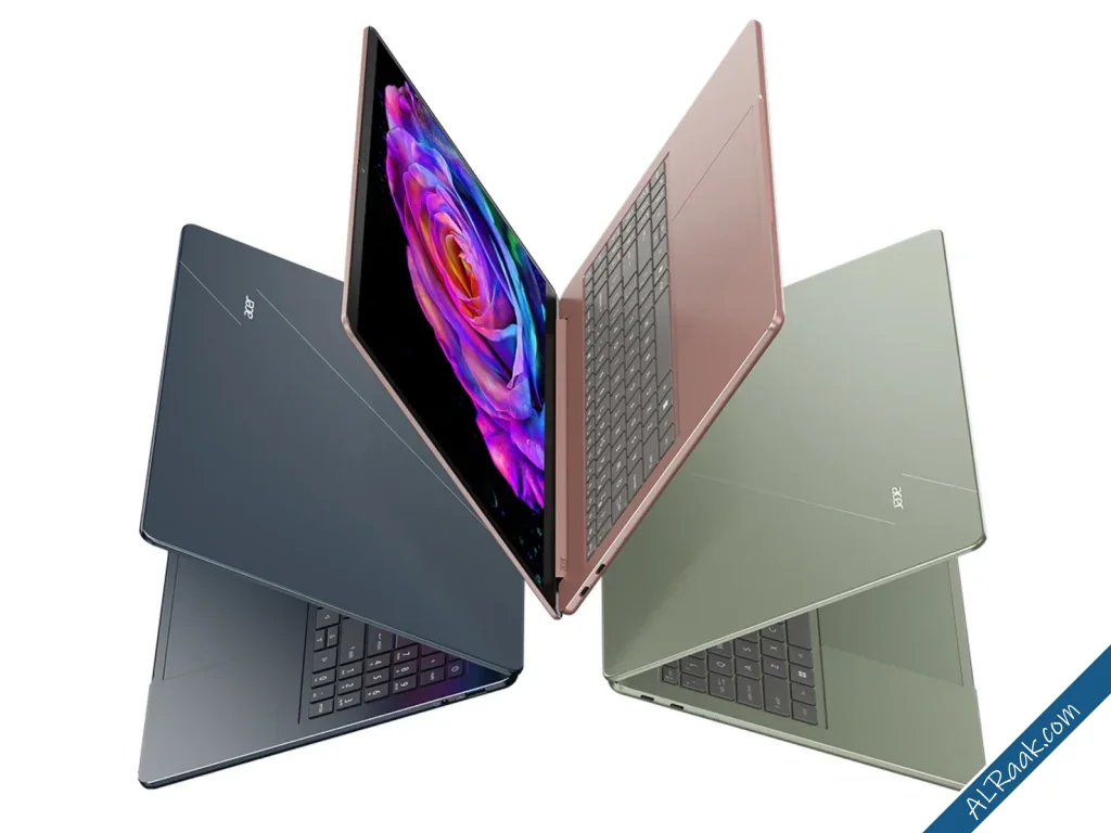 Acer تطلق عالميًا لابتوب خفيفًا بشاشة OLED 120 هرتز ومعالج Intel Wildcat Lake-1.webp