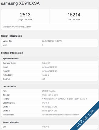 Samsung Googlebook يظهر على Geekbench بمعالج Snapdragon X Elite أداء قوي مرتقب-1.jpg