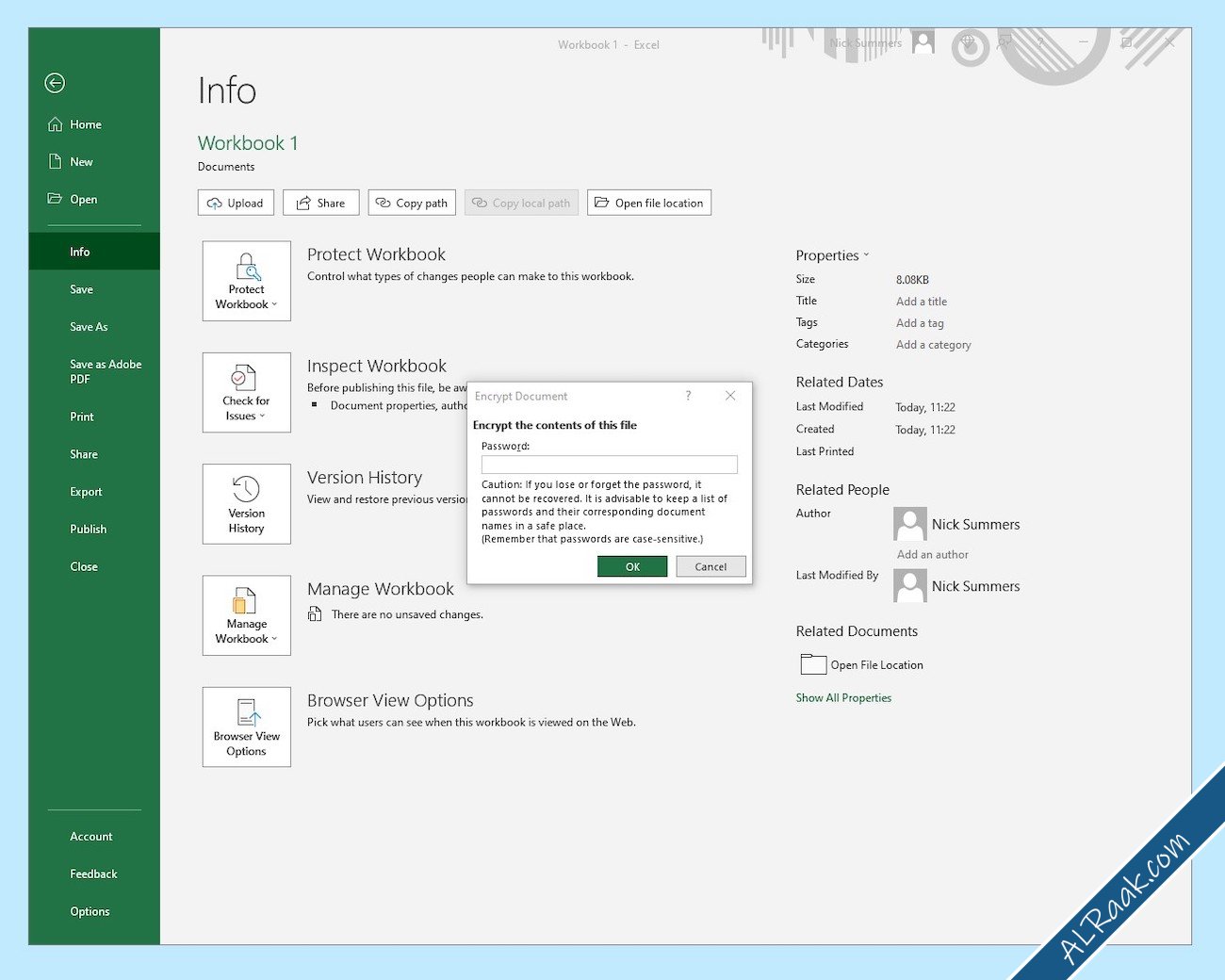 كيفية حماية جداول بيانات Excel الخاصة بك بكلمة مرور-2.jpg