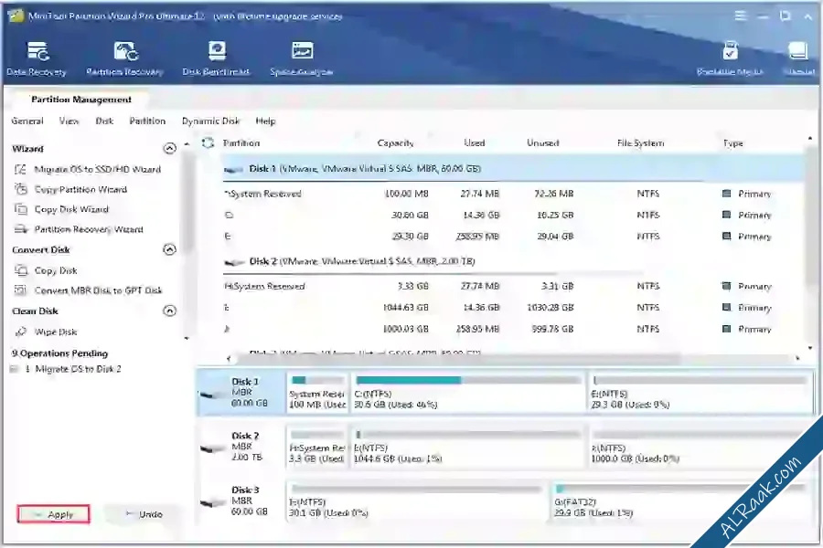 استخدام MiniTool Partition لنقل الويندوز شرح خطوة بخطوة-5.webp