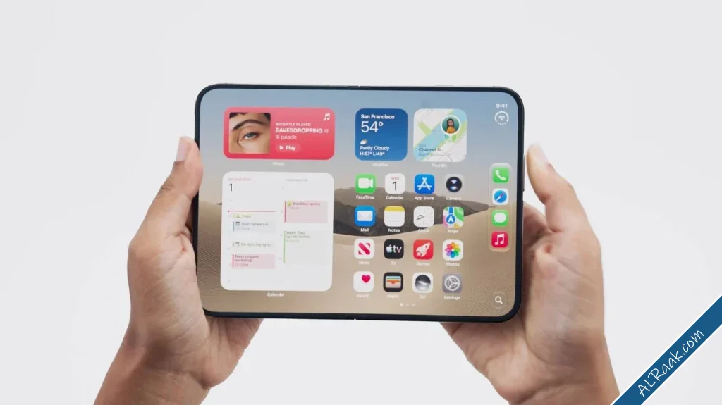 iPhone Duo القابل للطي يعتمد على نوع الشاشة المستخدمة ونظام بطارية مزدوجة appleevent-1.webp