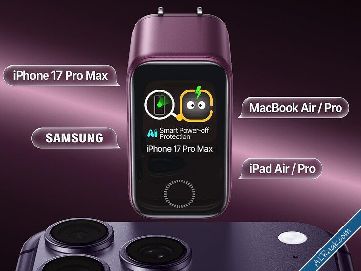 بيسوس تطلق شاحن PicoGo Pro AH22 المدمج بقدرة 100 واط مع شاشة ذكية وخاصية التعرف على الأجهزة-3.jpg