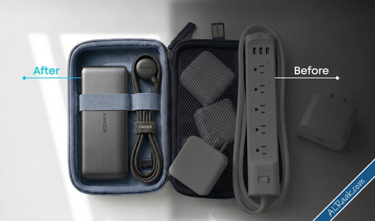 أنكر تطلق منصة شحن مخصصة للسفر بقدرة 150 واط وستة منافذ وتصميم نحيف-1.jpg