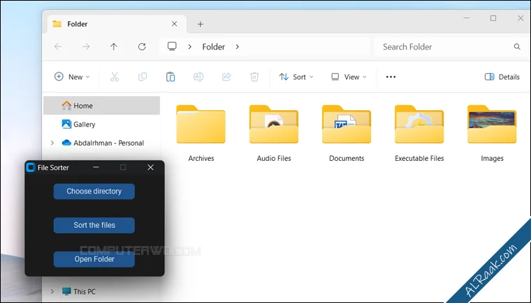 أفضل 6 برامج لتنظيم الملفات برنامج DropIt و برنامج Rinse Organizer و برنامج FileSorter و برنا...webp