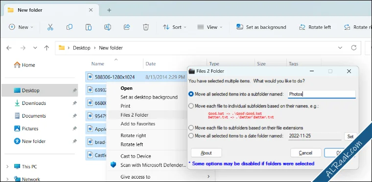 أفضل 6 برامج لتنظيم الملفات برنامج DropIt و برنامج Rinse Organizer و برنامج FileSorter و برنا...webp