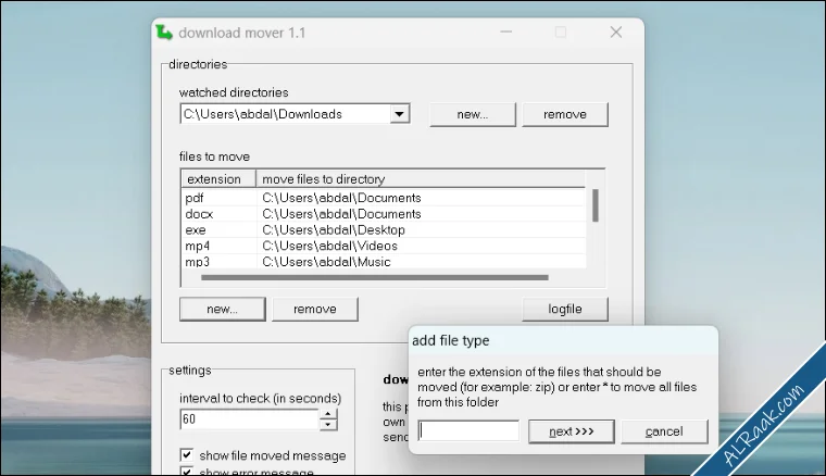 أفضل 6 برامج لتنظيم الملفات برنامج DropIt و برنامج Rinse Organizer و برنامج FileSorter و برنا...webp