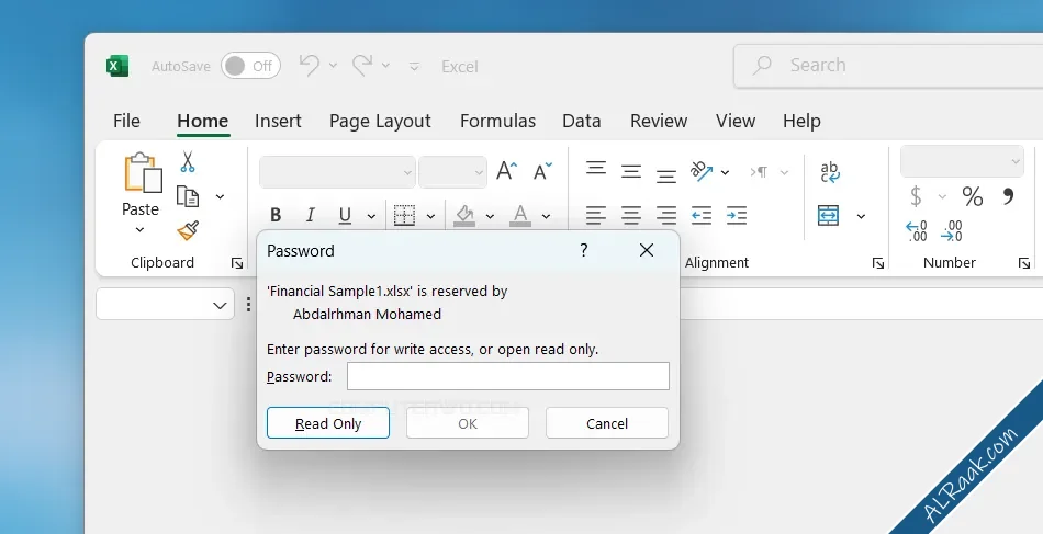 كيفية حماية ملف Excel بكلمة مرور بأكثر من طريقة-6.webp