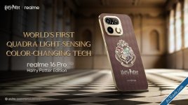 ريلمي تكشف عن Realme 16 Pro وBuds T500 Pro بإصدار Harry Potter السحري.. تصميم استثنائي لعشاق عالم السحر