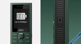 نوكيا تكشف عن هاتف 300 Charge ببطارية 3700 مللي أمبير وزر مخصص لشحن الأجهزة الأخرى