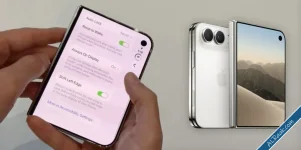 iPhone Duo يضيف حوافًا وهمية لشاشته الخارجية.. وحيلة ذكية لتحسين توافق الحافظات