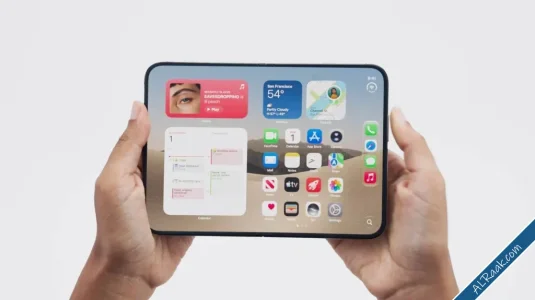 iPhone Duo القابل للطي يعتمد على نوع الشاشة المستخدمة ونظام بطارية مزدوجة #appleevent