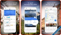 أفضل تطبيقات الخرائط بدون إنترنت تطبيق Mapsme و تطبيق Here WeGo و تطبيق Google Maps و تطبيق S...webp