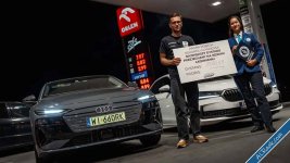 أودي A6 ETron تحطم قلق المدى 1338 كم بشحنة واحدة ورقم غينيس جديد-3.jpg