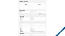 هاتف Oppo Find X10 العالمي يظهر على Geekbench