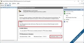 طريقة تفعيل TPM 2.0 في البيوس BIOS لتثبيت ويندوز 11